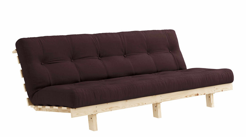 Klappcouch LEAN Funktionssofa Sofa Kiefer massiv unbehandelt von Karup