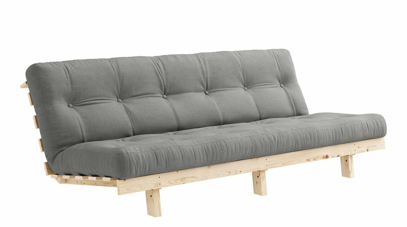 Klappcouch LEAN Funktionssofa Sofa Kiefer massiv unbehandelt von Karup