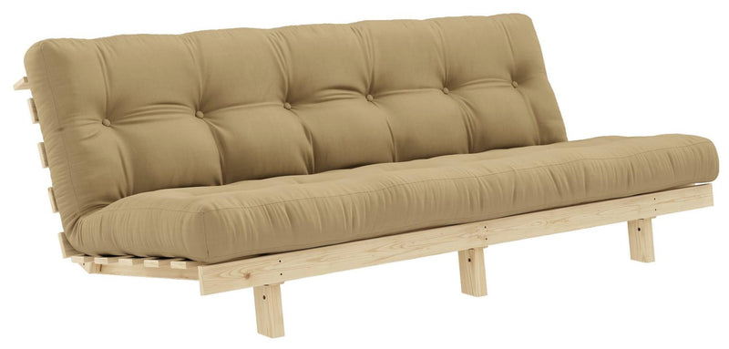 Klappcouch LEAN Funktionssofa Sofa Kiefer massiv unbehandelt von Karup