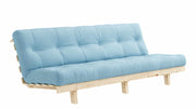Klappcouch LEAN Funktionssofa Sofa Kiefer massiv unbehandelt von Karup