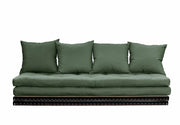 variables 3 in 1 Design Sofa CHICO mit Tatami-Matten und Polster Karup
