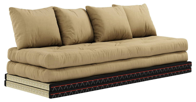 variables 3 in 1 Design Sofa CHICO mit Tatami-Matten und Polster Karup