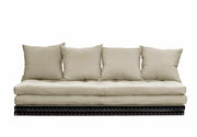 variables 3 in 1 Design Sofa CHICO mit Tatami-Matten und Polster Karup