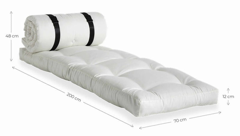 Outdoor Sitzpolster Futonmatratze BUCKLE UP OUT von Karup 