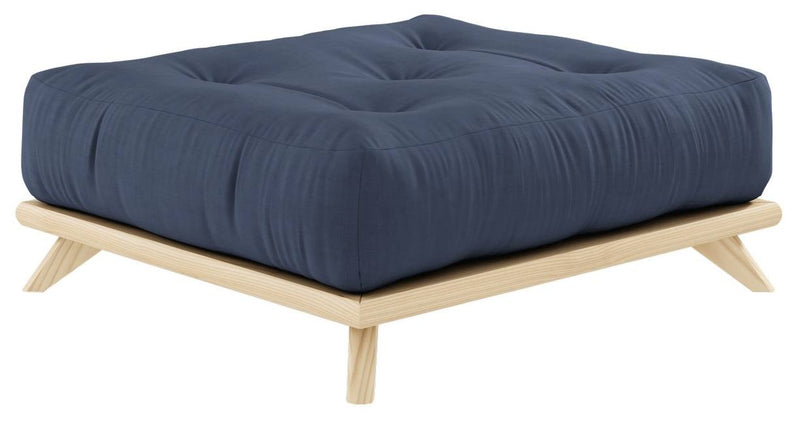 Hocker SENZA Polsterhocker passend zum Sofa SENZA DAYBED Kiefer natur
