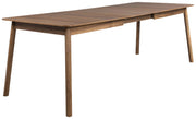 Esstisch GLIMPS von ZUIVER 180 x 90 ausziehbar Walnuss furniert