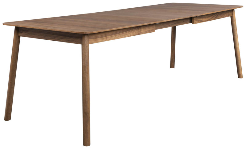 Esstisch GLIMPS von ZUIVER 180 x 90 ausziehbar Walnuss furniert