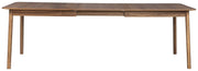 Esstisch GLIMPS von ZUIVER 180 x 90 ausziehbar Walnuss furniert