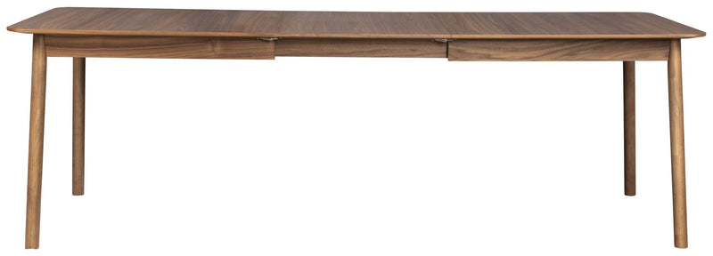 Esstisch GLIMPS von ZUIVER 180 x 90 ausziehbar Walnuss furniert