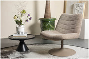 Zuiver Lounge Sessel BUBBA Beige drehbar
