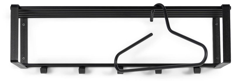 Wandgarderobe Rex 2 Schwarz pulverbeschichtet Garderobe von Spinder