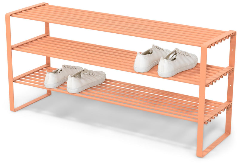 REX SR 2 Schuhregal 3 Ablagen Stahl viele Farben Design von Spinder