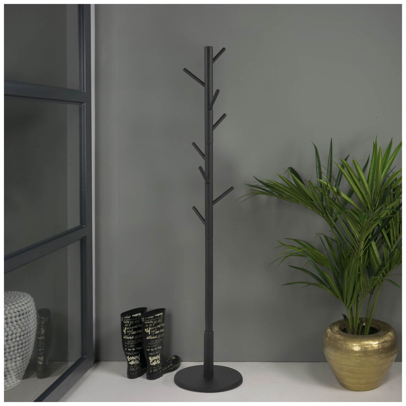 Kleiderständer BRO Schwarz Design Garderobe Höhe 170 cm von Spinder