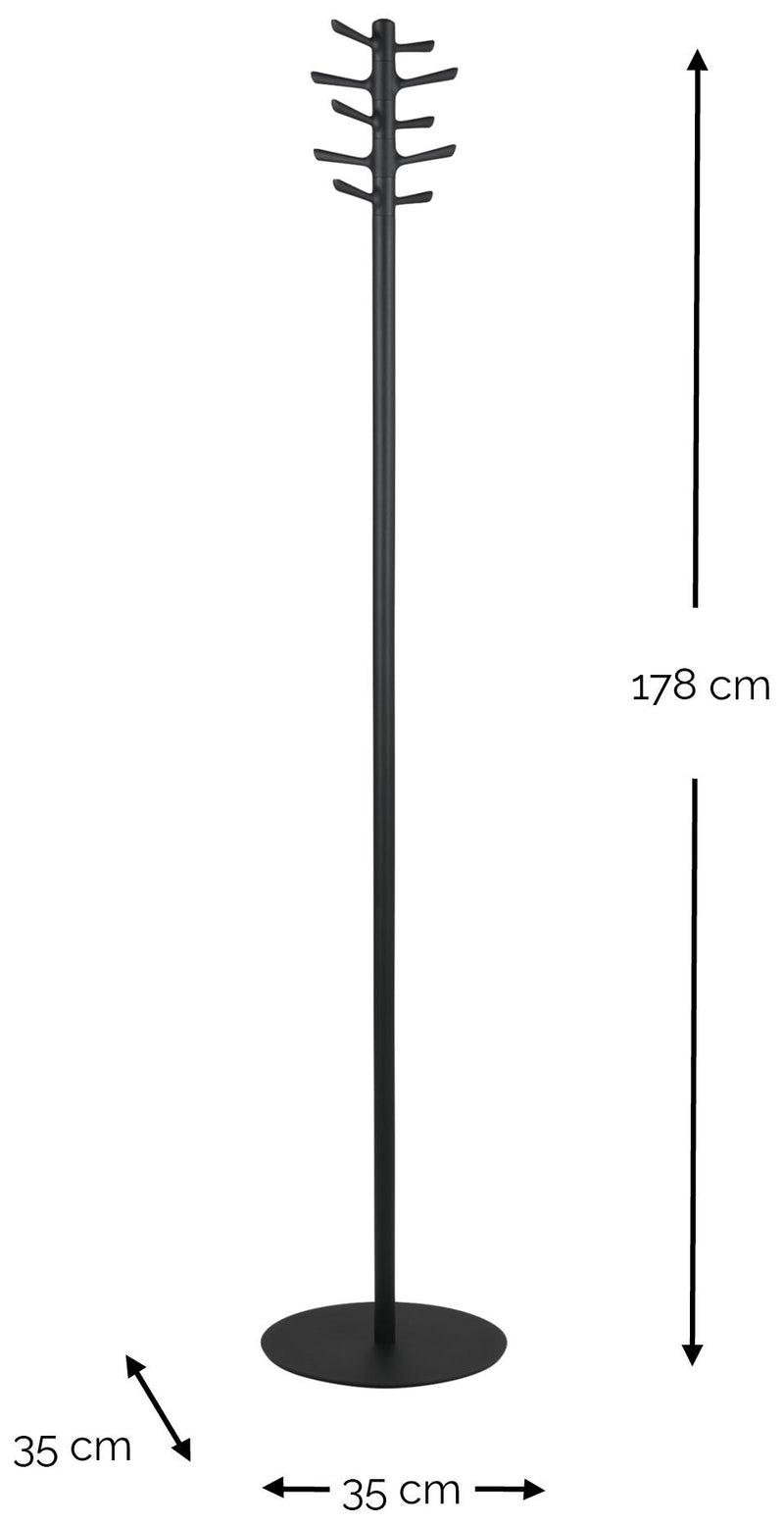 Kleiderständer PULL Schwarz Garderobenständer von Spinder Design