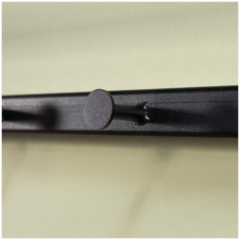 Garderobe Wandgarderobe RIZZOLI XS Schwarz mit Ablage, von Spinder