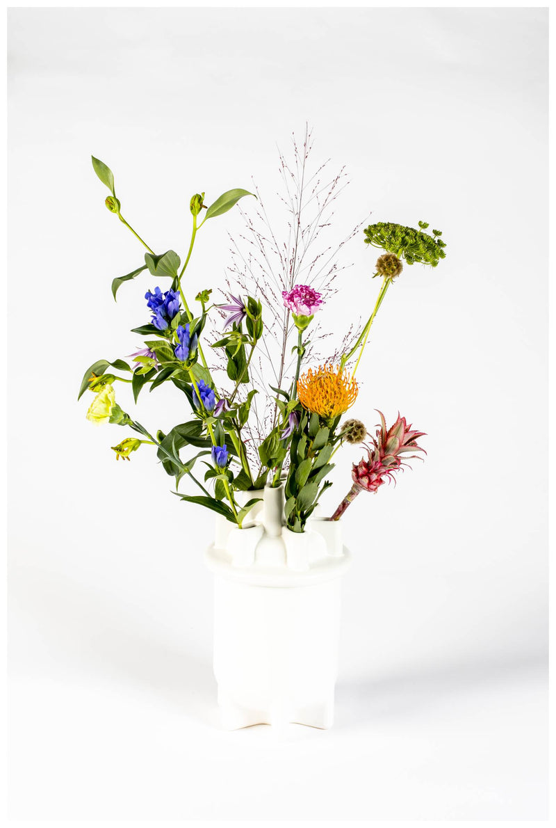Design Vase BASSIN BIG von ZUIVER Keramik weiß