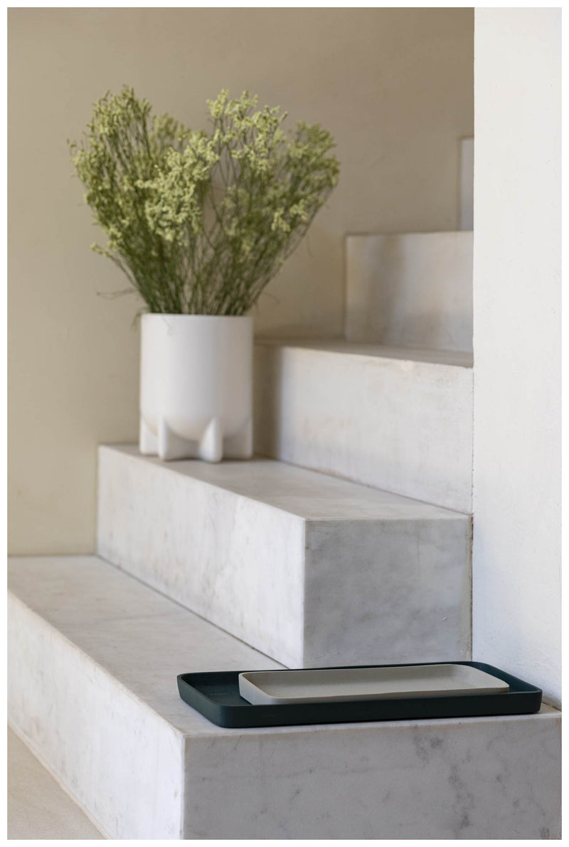 Design Vase BASSIN BIG von ZUIVER Keramik weiß