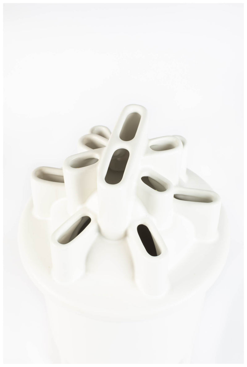 Design Vase BASSIN BIG von ZUIVER Keramik weiß