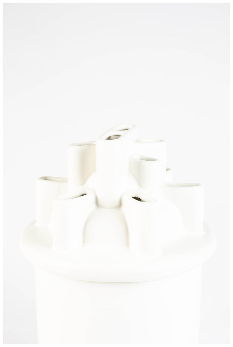 Design Vase BASSIN BIG von ZUIVER Keramik weiß