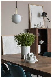 Design Vase BASSIN BIG von ZUIVER Keramik weiß