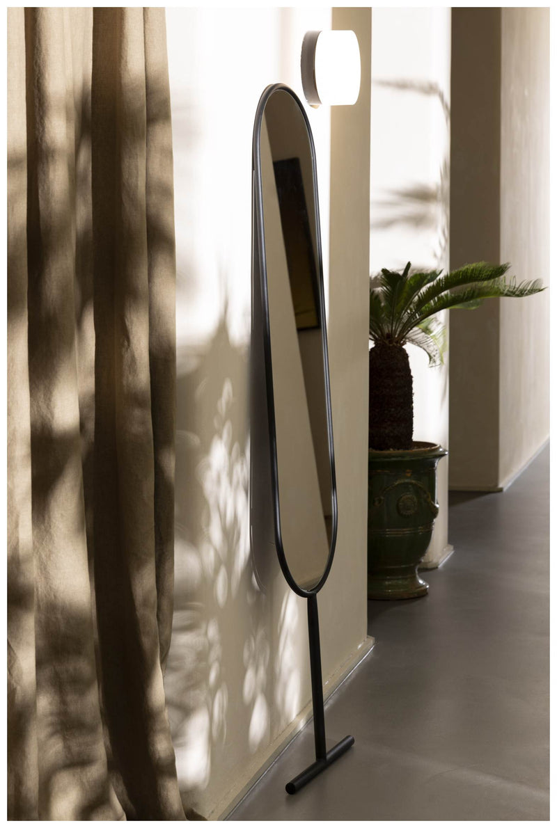 Standspiegel MIRROR TESS BLACK von Zuiver