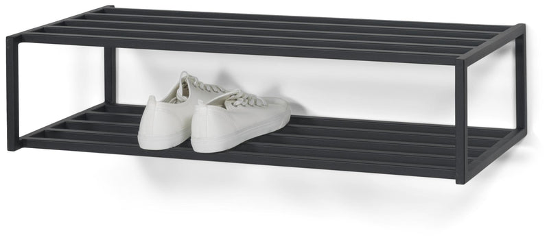 Schuhregal SCHOOL SR 80 Metall Schwarz pulverbeschichtet, von Spinder