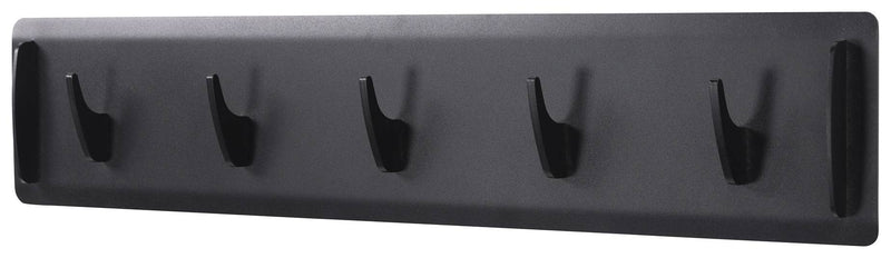 Garderobenhaken Hakenleiste JEFFERSON 5 Stahl Schwarz Spinder Design