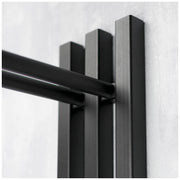 Wandgarderobe SENZA 1 Stahl Schwarz Garderobenhalter Spinder Design
