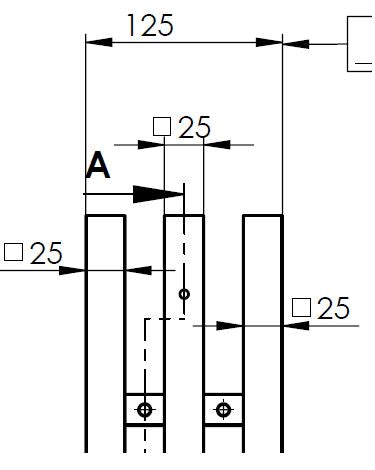 Design Garderobe SENZA 5 Schwarz beschichtet Wandgarderobe von Spinder