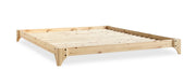 Futonbett Bett ELAN Massivholzbett Gestell Kiefer natur von Karup