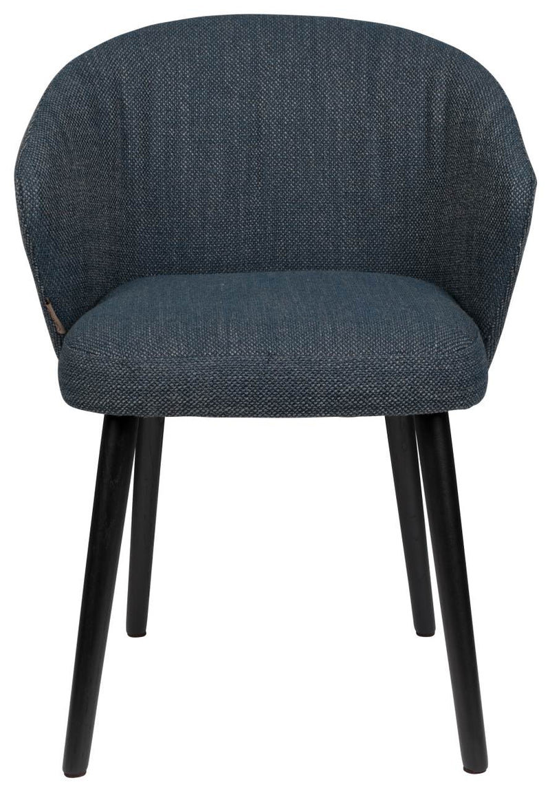 Esszimmerstuhl WALDO Blau Stuhl von DUTCHBONE