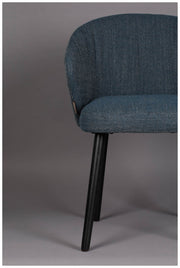 Esszimmerstuhl WALDO Blau Stuhl von DUTCHBONE