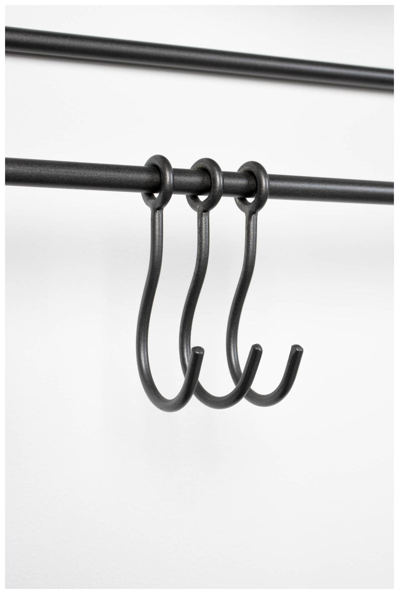 Garderobenspiegel Wandspiegel DUCO Metall mit Ablage