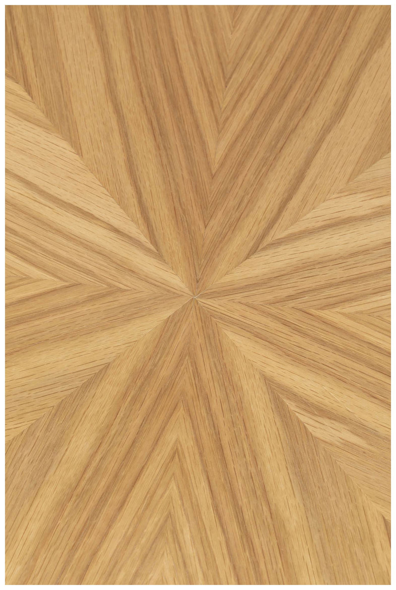 Beistelltisch FABIO1 NATURAL Ø 50 Eiche furniert lackiert