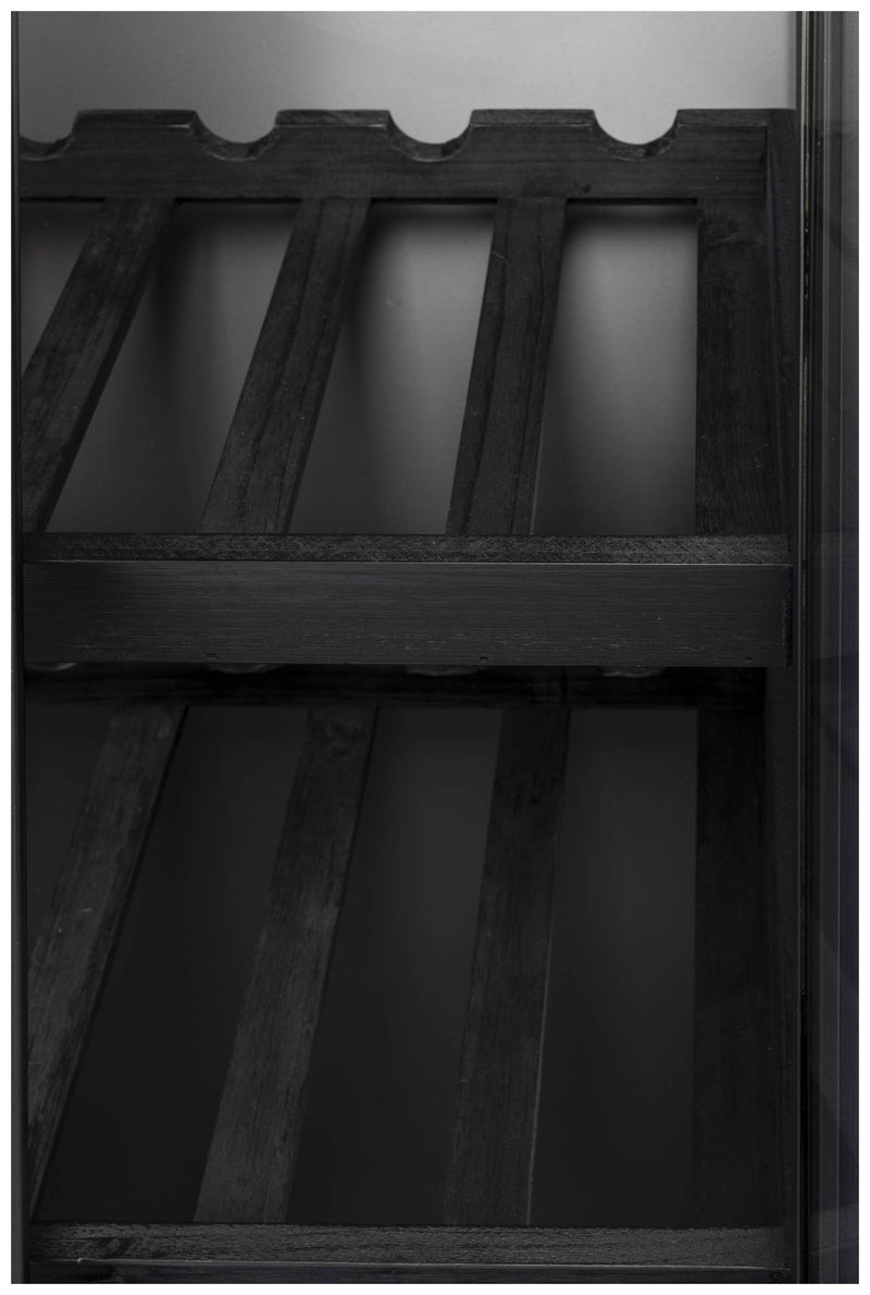 Weinschrank Weinregal ROB Vitrine aus Metall im Vintage Style