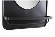 Wandspiegel Spiegel PASCAL M mit Ablage Metall schwarz