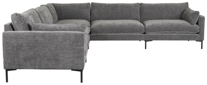 Zuiver Ecksofa Sofa SUMMER ANTHRAZIT 7-Sitzer