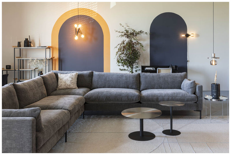 Zuiver Ecksofa Sofa SUMMER ANTHRAZIT 7-Sitzer