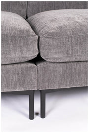 Zuiver Ecksofa Sofa SUMMER ANTHRAZIT 7-Sitzer