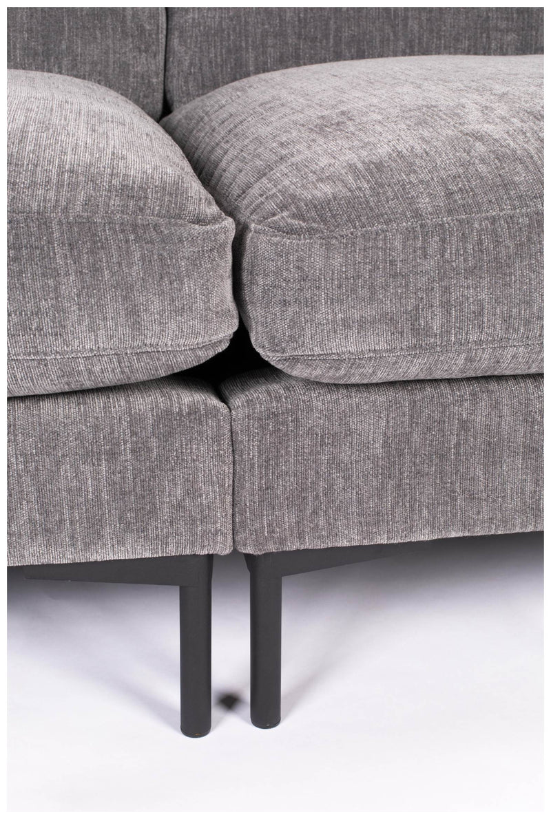 Zuiver Ecksofa Sofa SUMMER ANTHRAZIT 7-Sitzer
