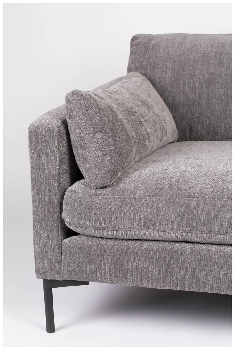 Zuiver Ecksofa Sofa SUMMER ANTHRAZIT 7-Sitzer