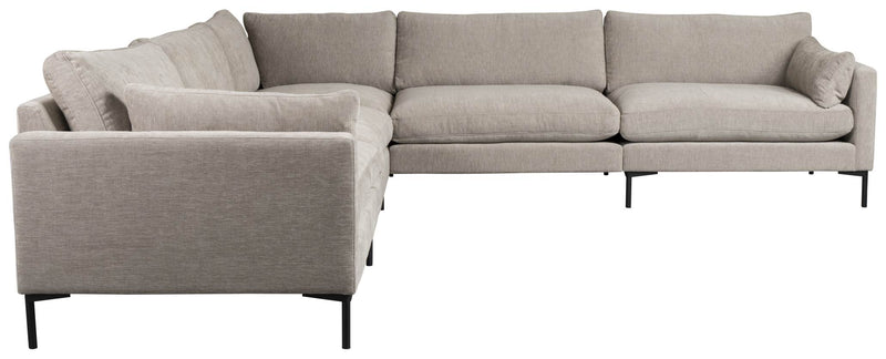 Zuiver Ecksofa Sofa SUMMER LATTE 7-Sitzer