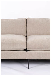Zuiver Ecksofa Sofa SUMMER LATTE 7-Sitzer