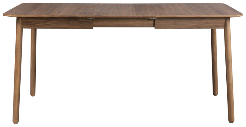 Esstisch GLIMPS von ZUIVER 120 x 80 ausziehbar Walnuss furniert