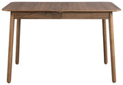 Esstisch GLIMPS von ZUIVER 120 x 80 ausziehbar Walnuss furniert