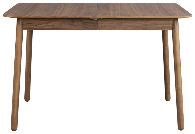 Esstisch GLIMPS von ZUIVER 120 x 80 ausziehbar Walnuss furniert