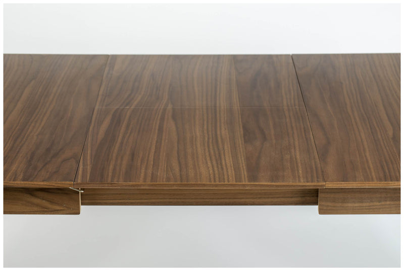 Esstisch GLIMPS von ZUIVER 120 x 80 ausziehbar Walnuss furniert