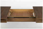 Esstisch GLIMPS von ZUIVER 120 x 80 ausziehbar Walnuss furniert