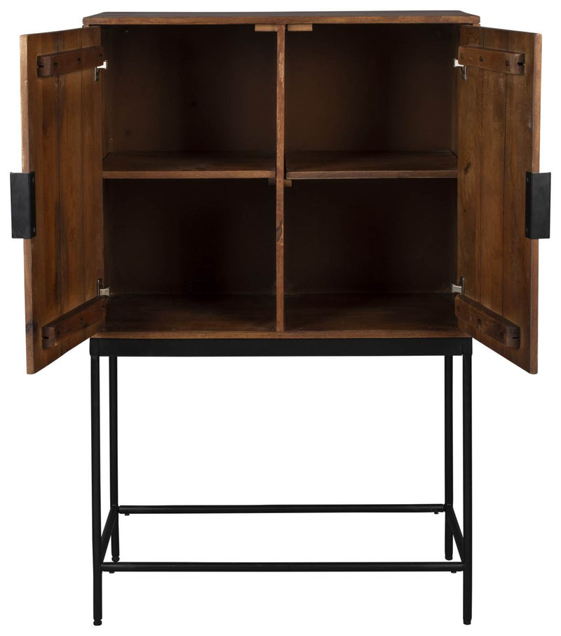 Schrank Kommode SAROO 2-Türig von DutchBone aus Mangoholz