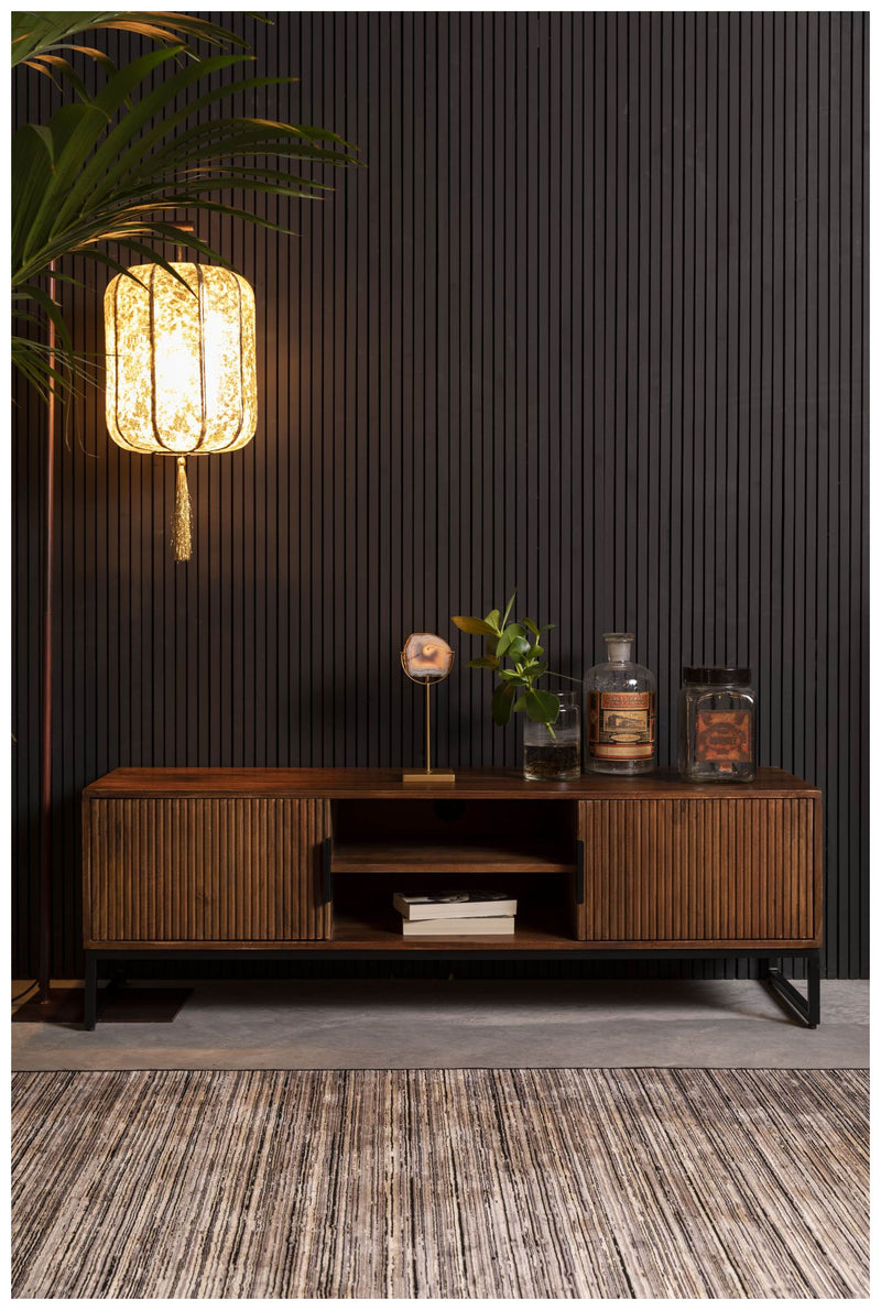 Sideboard Lowboard SAROO von DutchBone aus Mangoholz